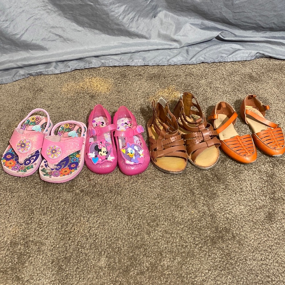 Bundle of Toddler Girl Sandals